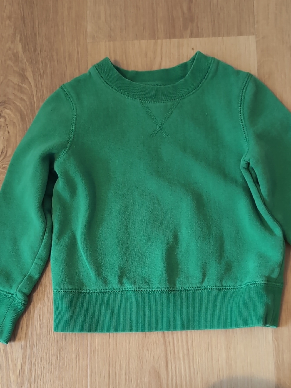 Primary Kids' Emerald Green Crewneck Sweatshirt